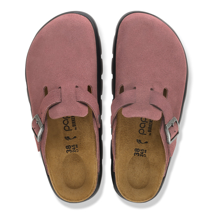 birkenstock boston chunky women's | pepper