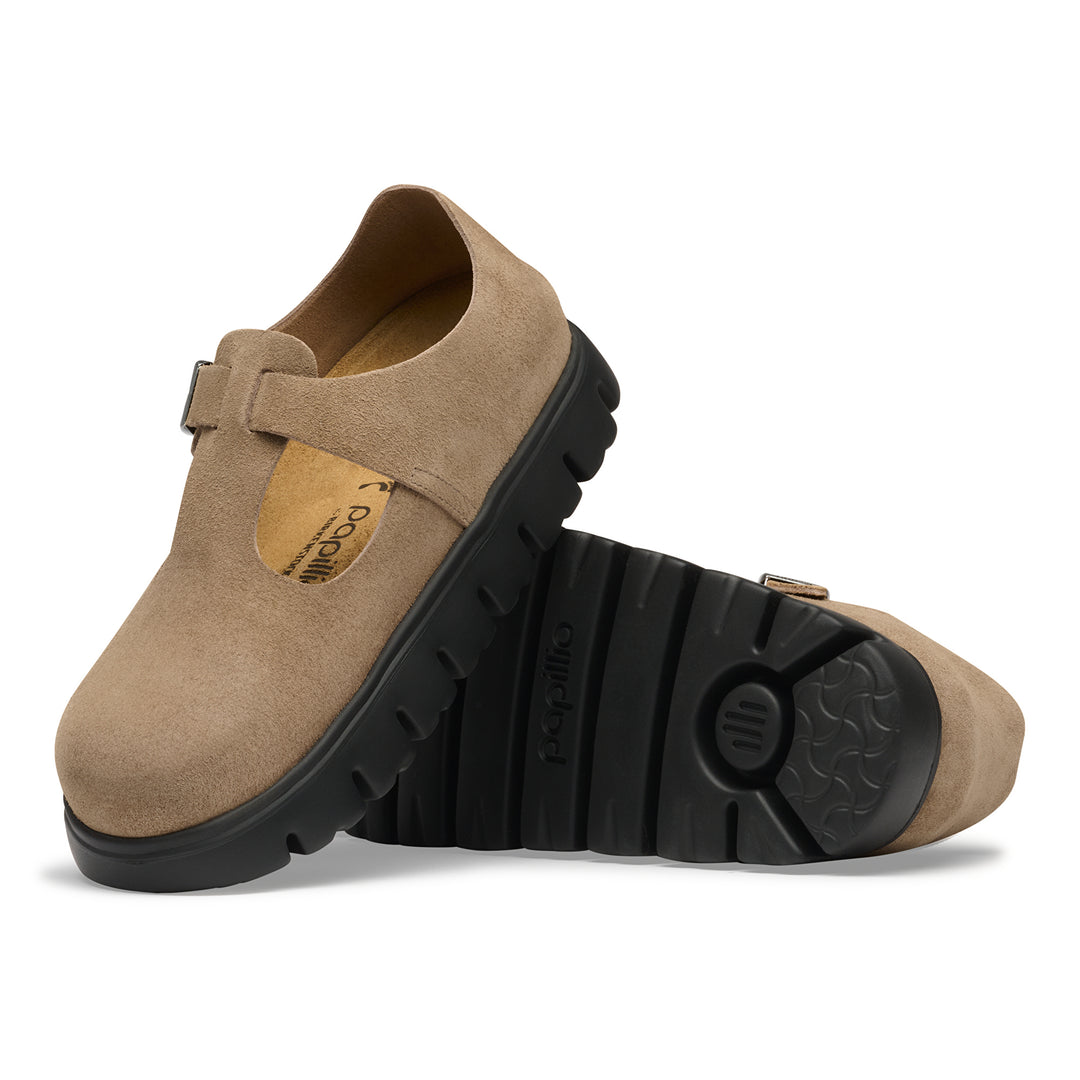 birkenstock paris chunky women's | gray taupe
