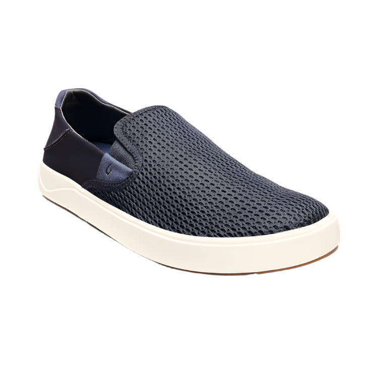 OluKai Lae\'ahi Men\'s Size 12 Grey Mesh Slip On Sneakers Pavement 10443-PVPV Lae main image 3