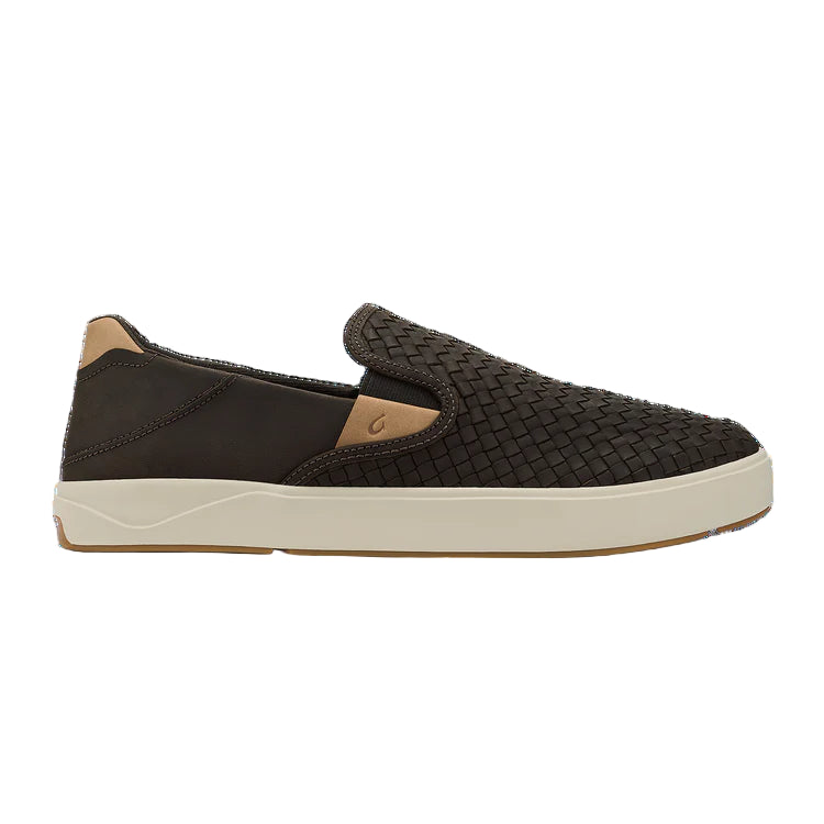 olukai lae'ahi lauhala men's | dark java / dark java