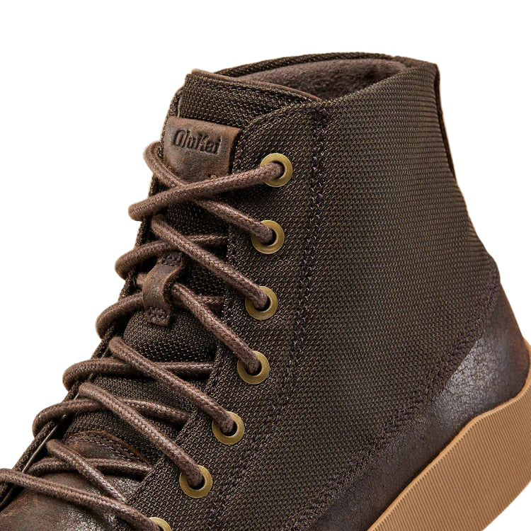 olukai molina men's | dk wood/dk wood