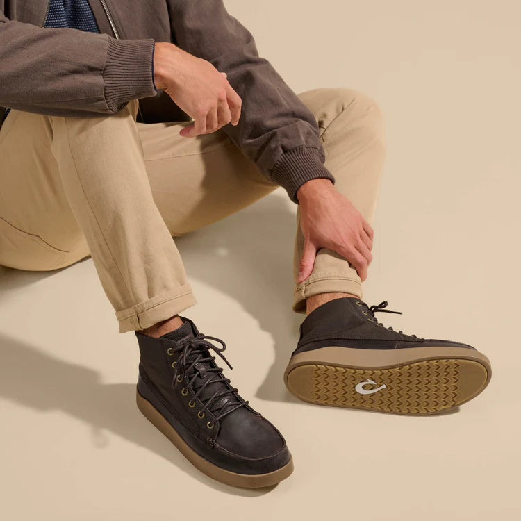 olukai molina men's | dk wood/dk wood