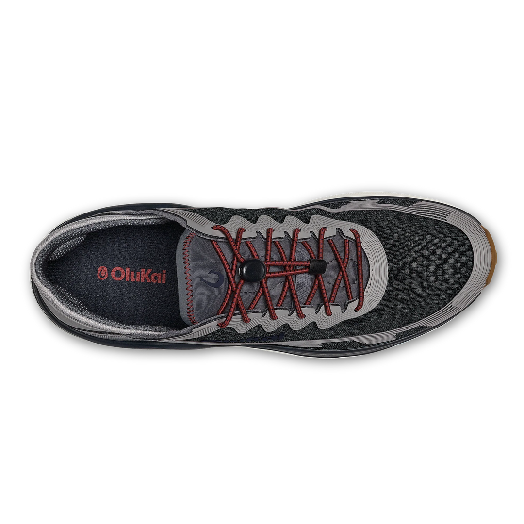 olukai ahi men's | rock / ash