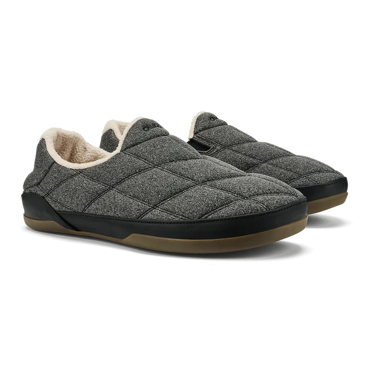 olukai puku‘i men's | dark shadow / lava rock