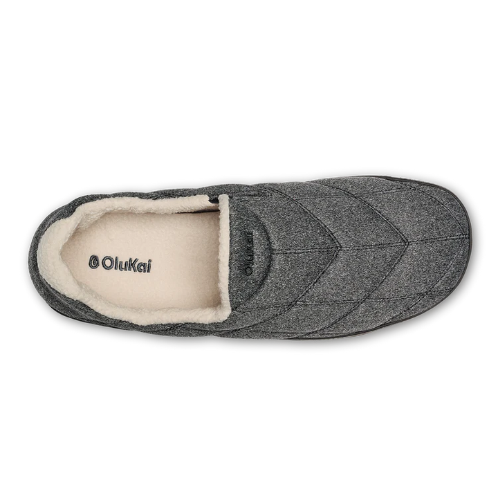 olukai puku‘i men's | dark shadow / lava rock