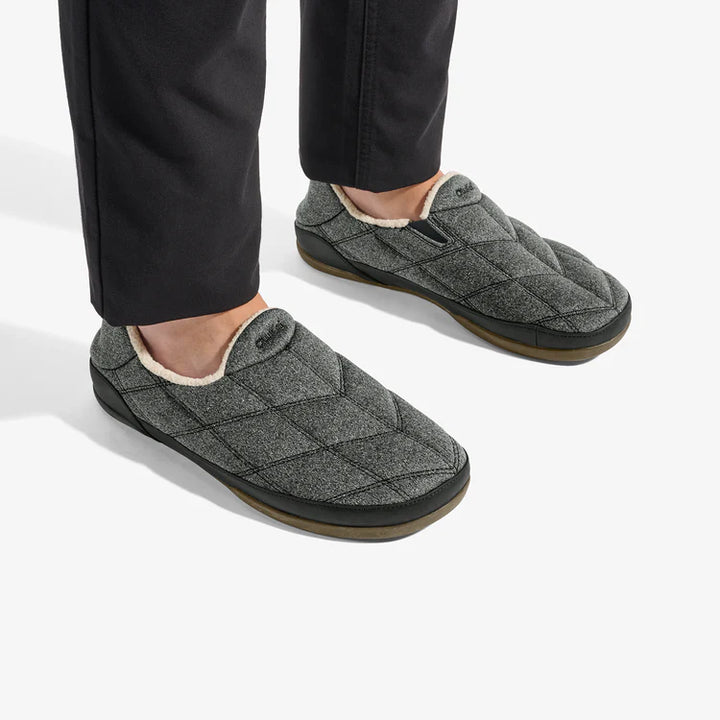 olukai puku‘i men's | dark shadow / lava rock