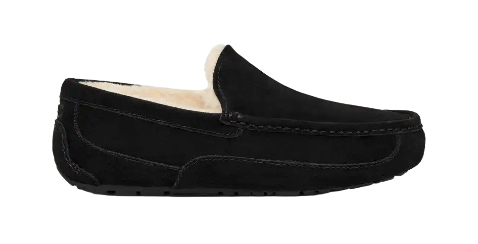 ugg ascot men's | black