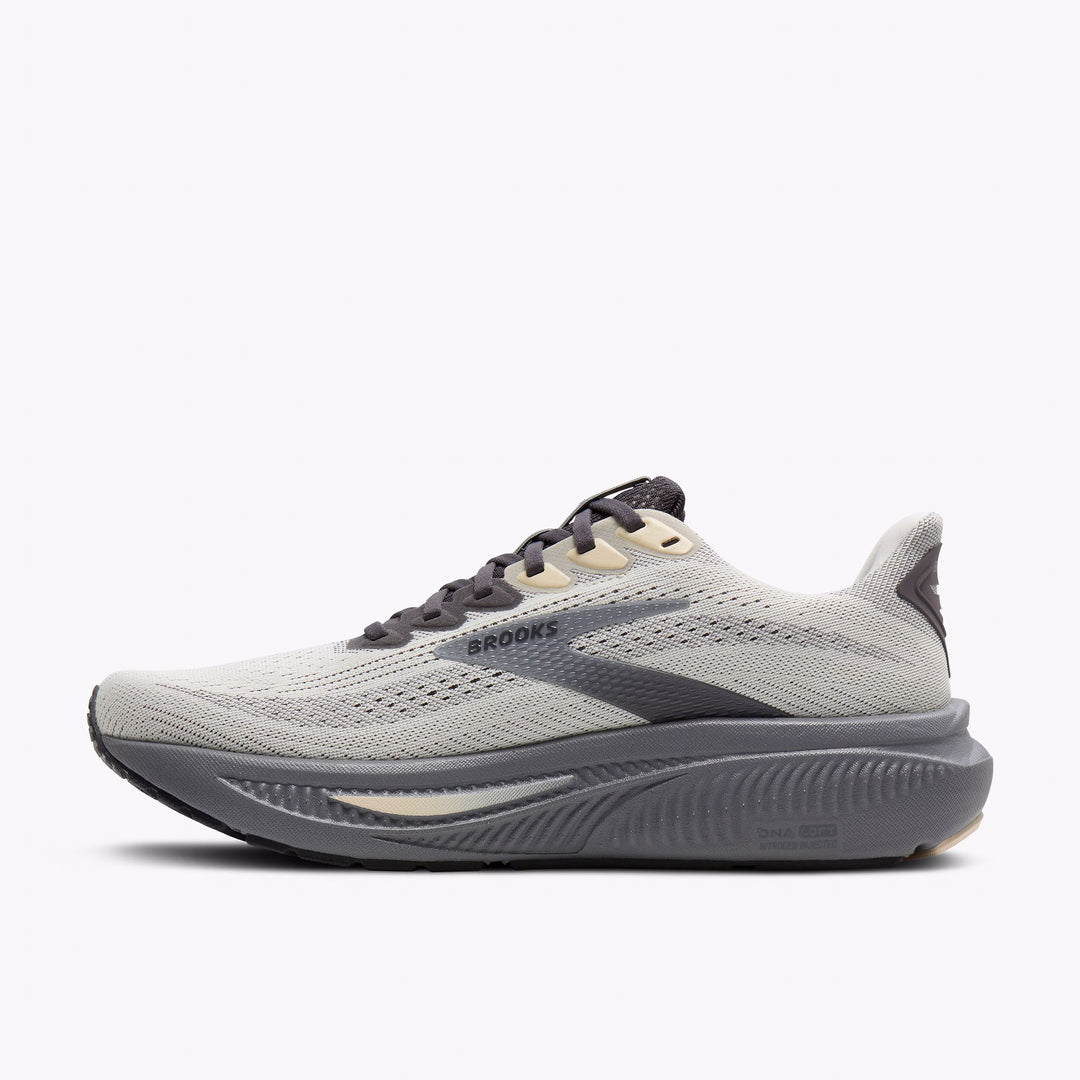 brooks ghost 17 men's | vaporous gray/primer/sand
