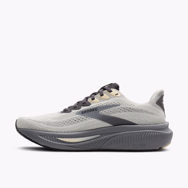 brooks ghost 17 men's | vaporous gray/primer/sand