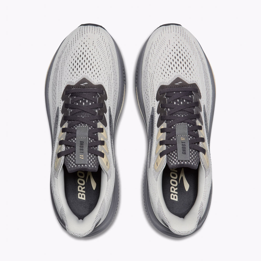 brooks ghost 17 men's | vaporous gray/primer/sand 