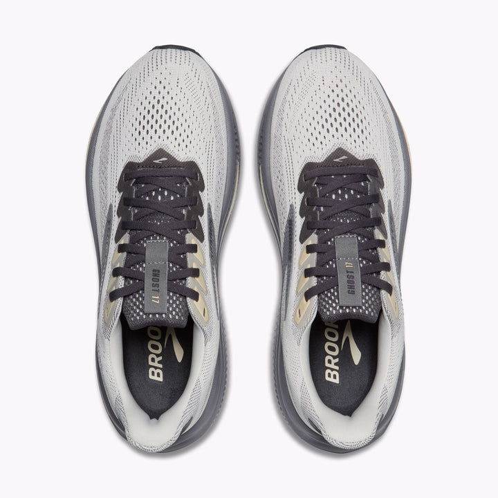 brooks ghost 17 men's | vaporous gray/primer/sand 