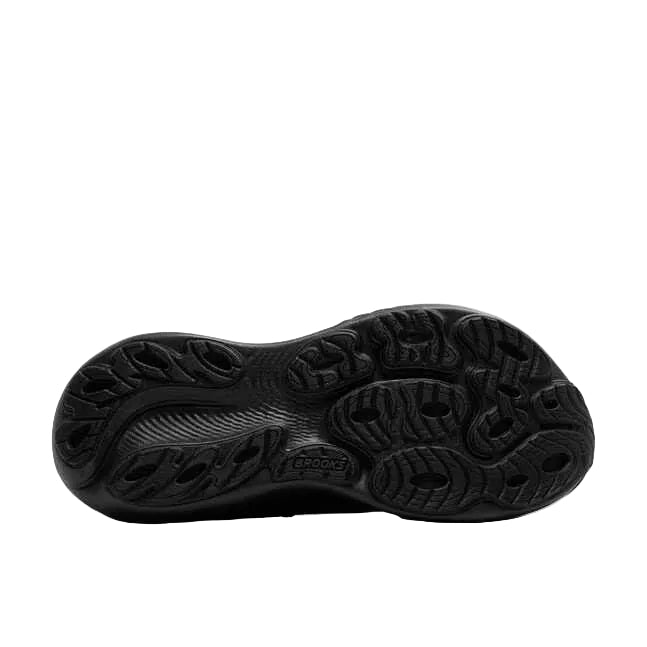 brooks adrenaline gts 25 extra wide men's | black black ebony