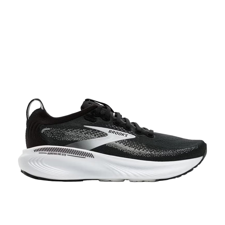 brooks adrenaline gts 25 men's | black / grey / white