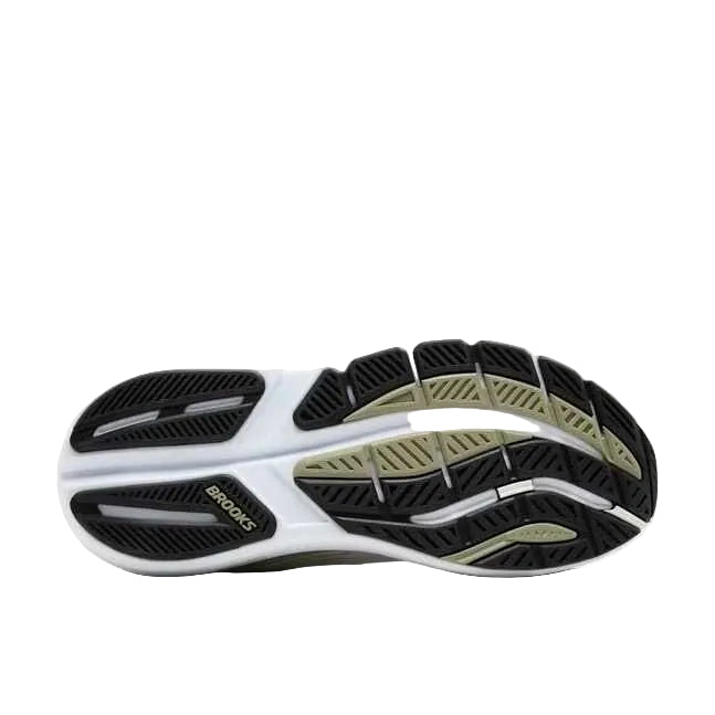 brooks ghost max 3 men's | bright white/tea/black