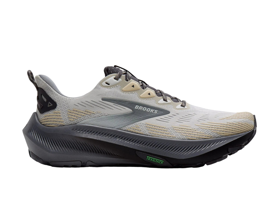 brooks ghost trail men's | gray gray bleached sand