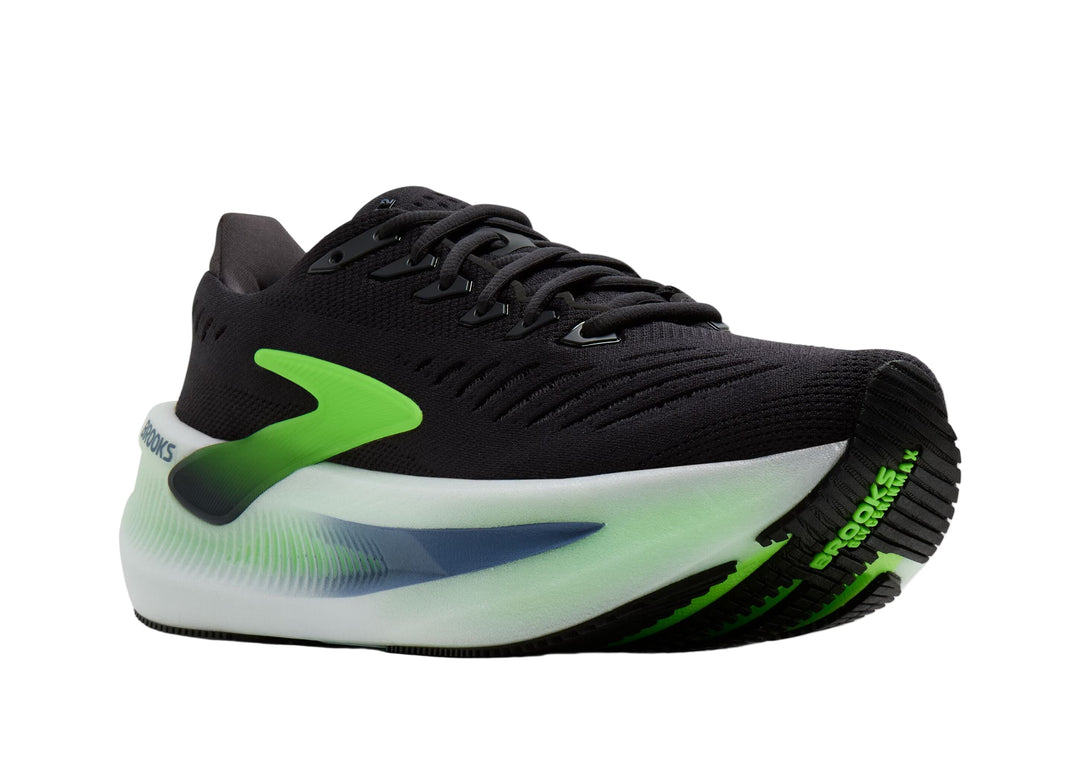 brooks glycerin max 2 men's | phantom/white/green gecko