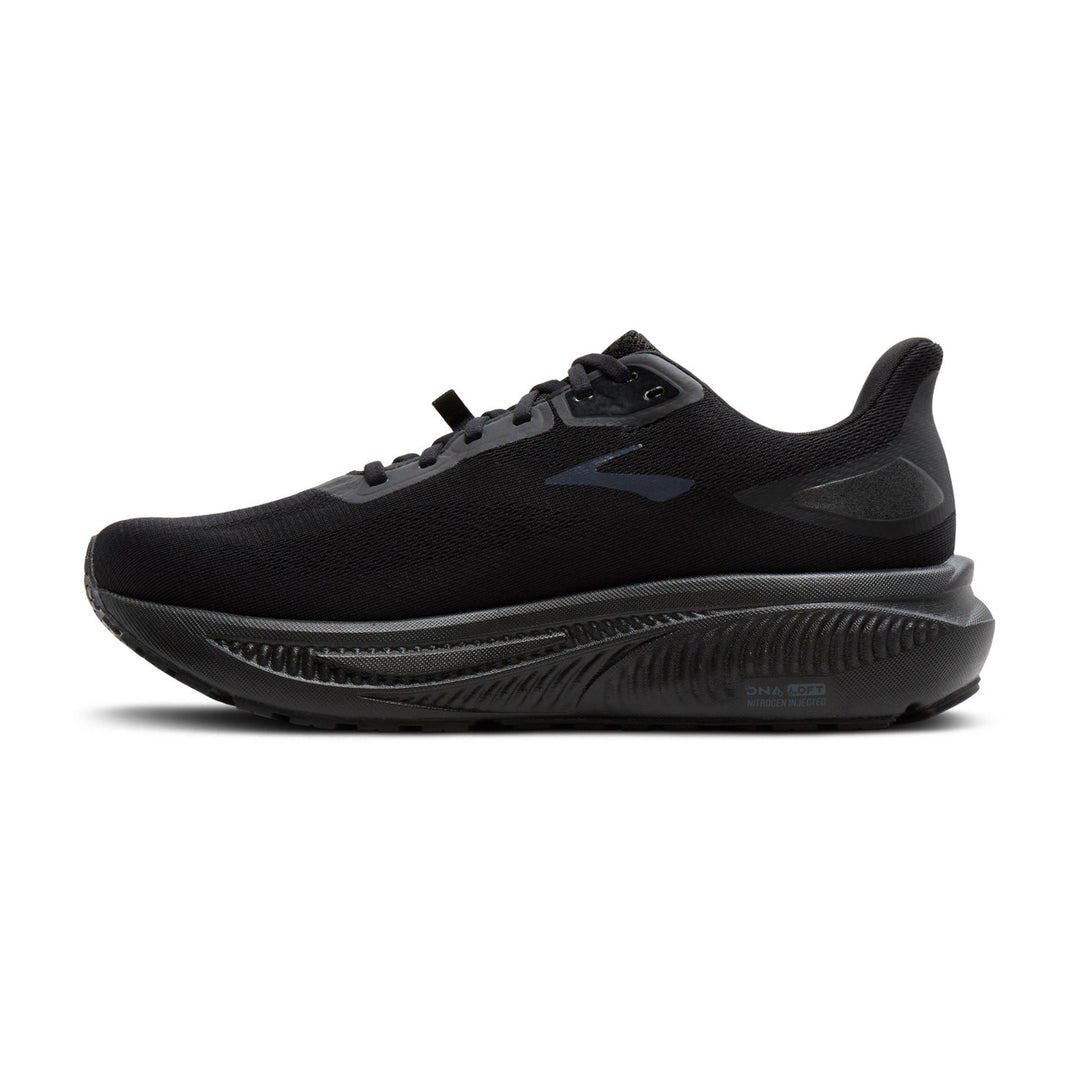 brooks ghost 18 gtx men's | black black ebony