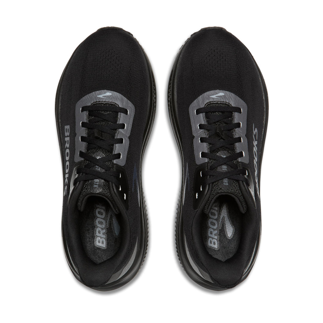 brooks ghost 18 gtx women's | black black ebony