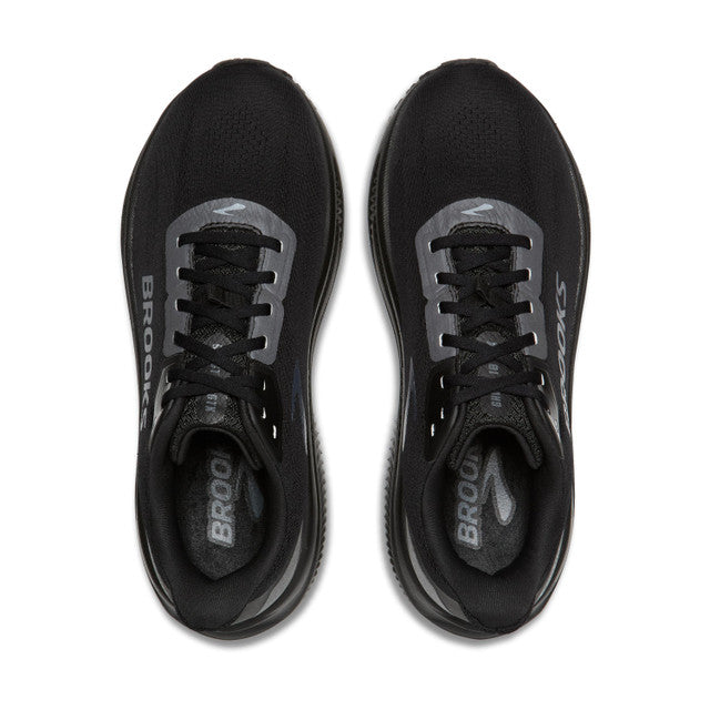 brooks ghost 18 gtx men's | black black ebony