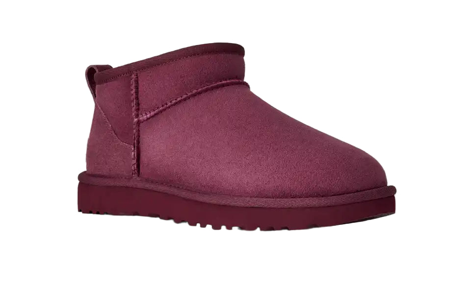 ugg classic ultra mini women's | burnt magenta