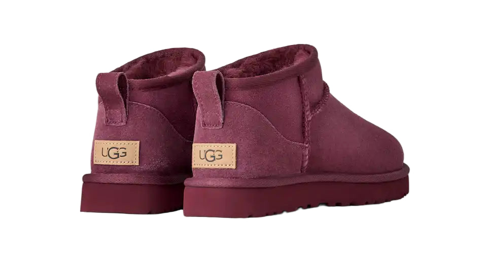 ugg classic ultra mini women's | burnt magenta