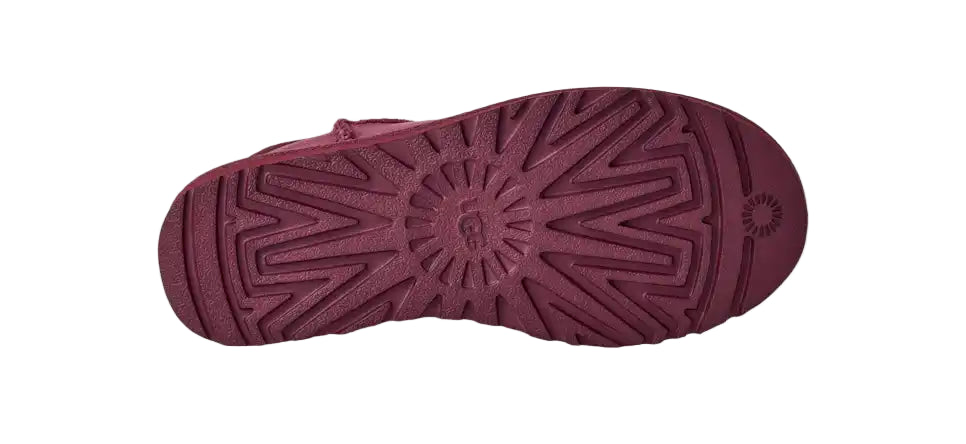 ugg classic ultra mini women's | burnt magenta