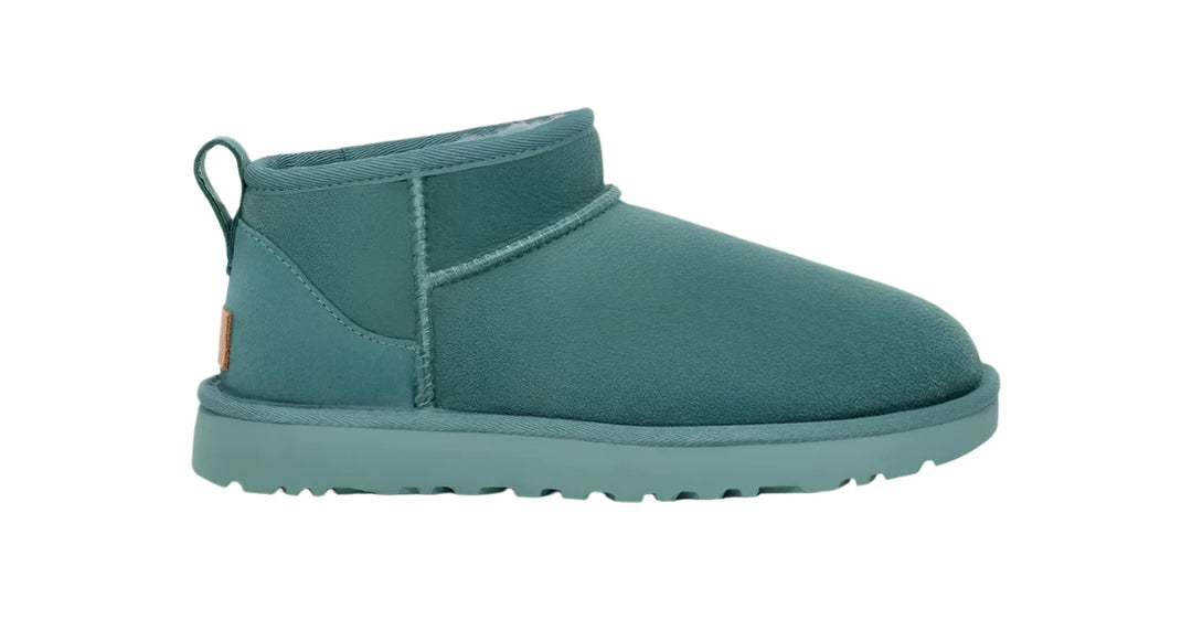 ugg succulent UGG Women's Classic Ultra Mini leather ankle boots - Black