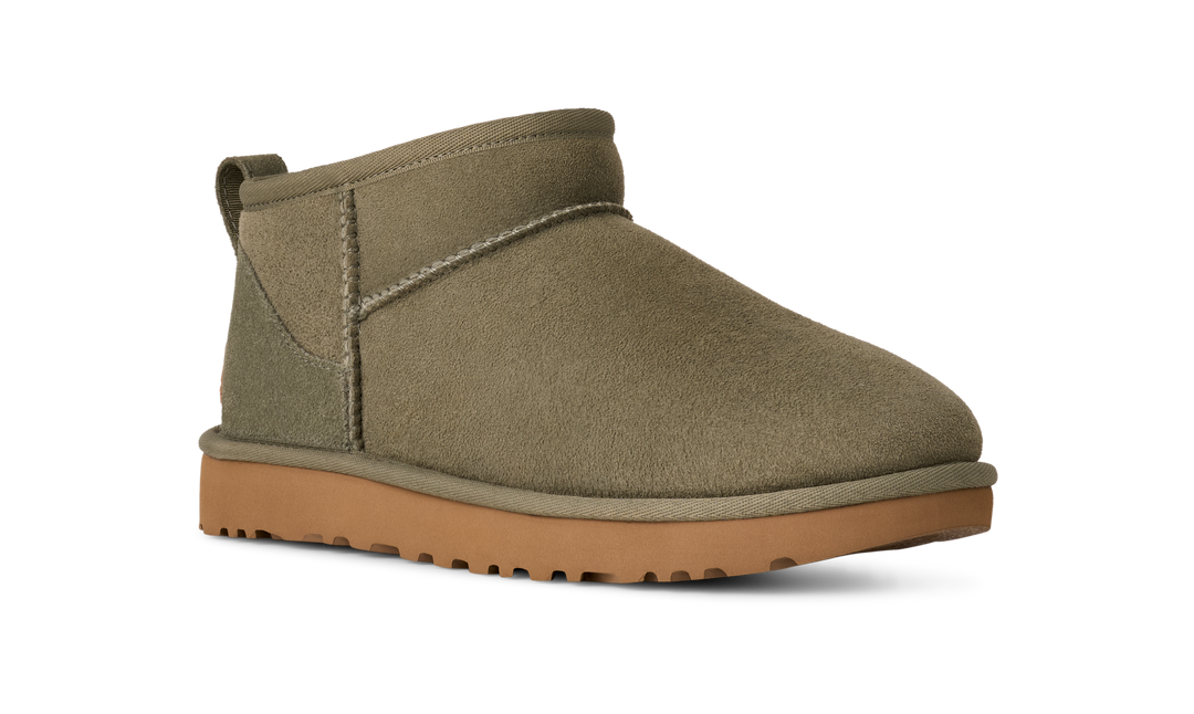 ugg classic ultra mini women's | moss green / amphora