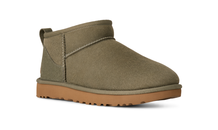 ugg classic ultra mini women's | moss green / amphora