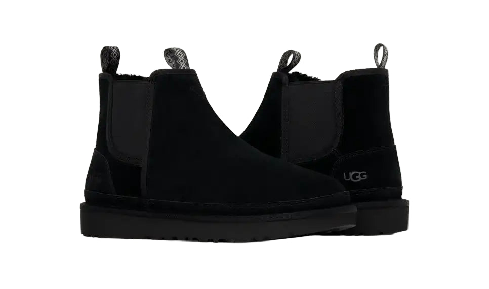 ugg neumel chelsea men's | black