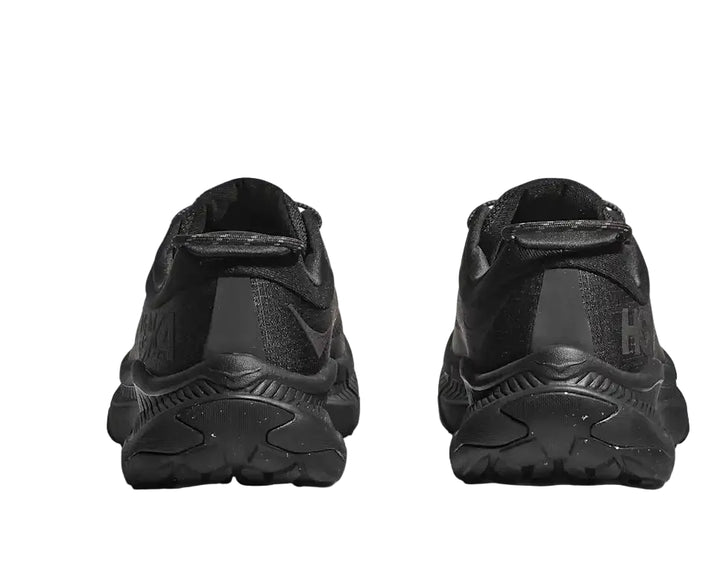 hoka transport gtx wide men's | black/black