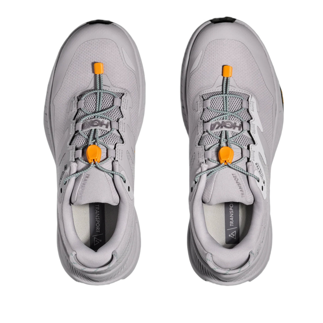 hoka transport gtx women's | ash grey / ash grey