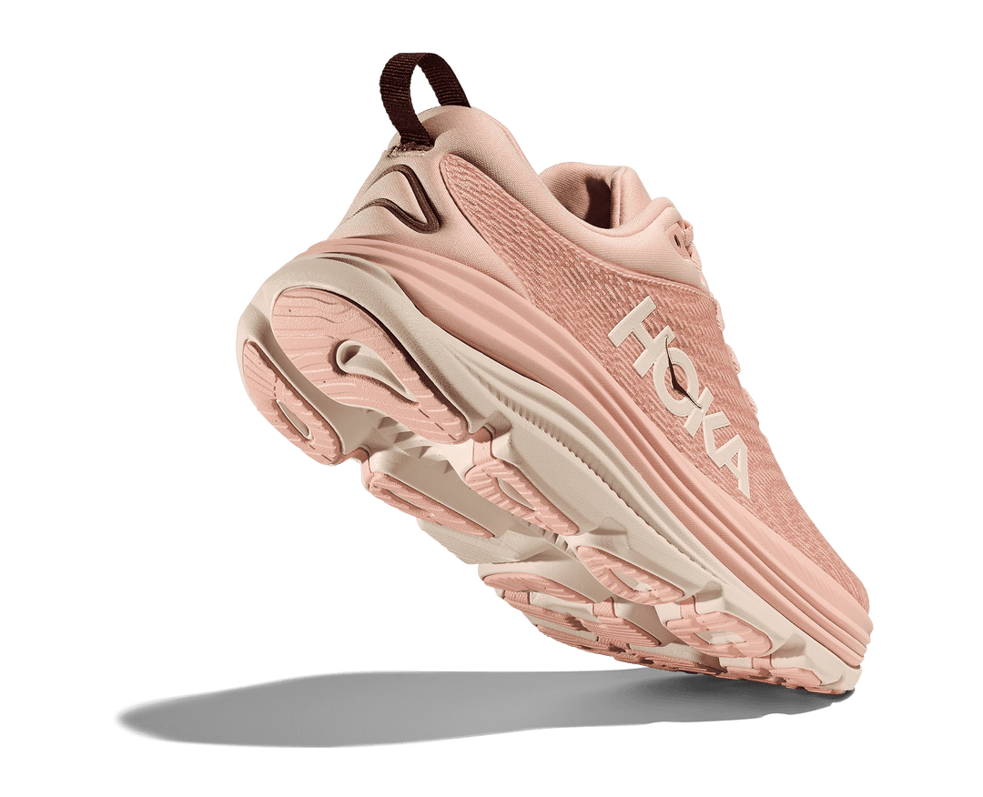 hoka gaviota 5 women's | rose latte / rose cream