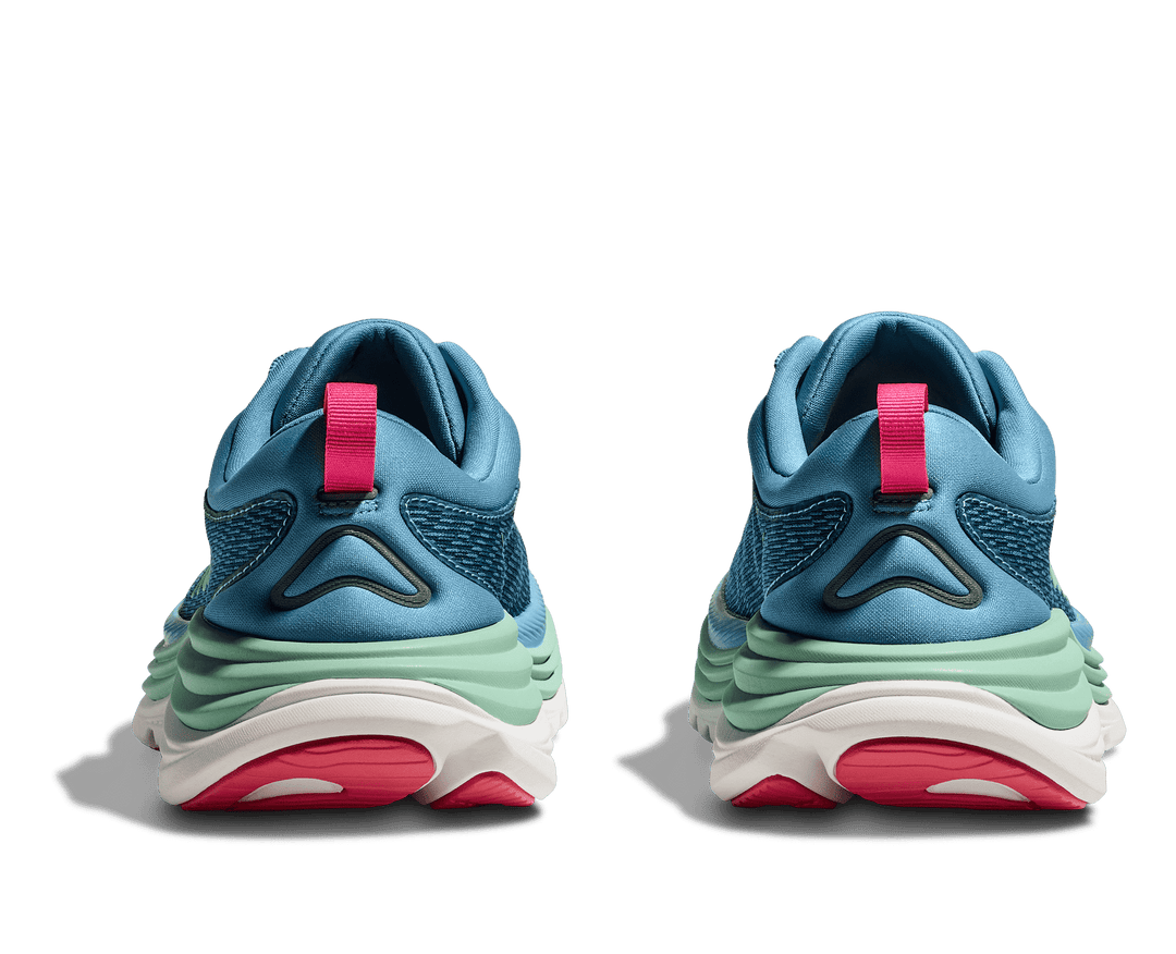 hoka gaviota 5 women's | alpine blue/jadeite