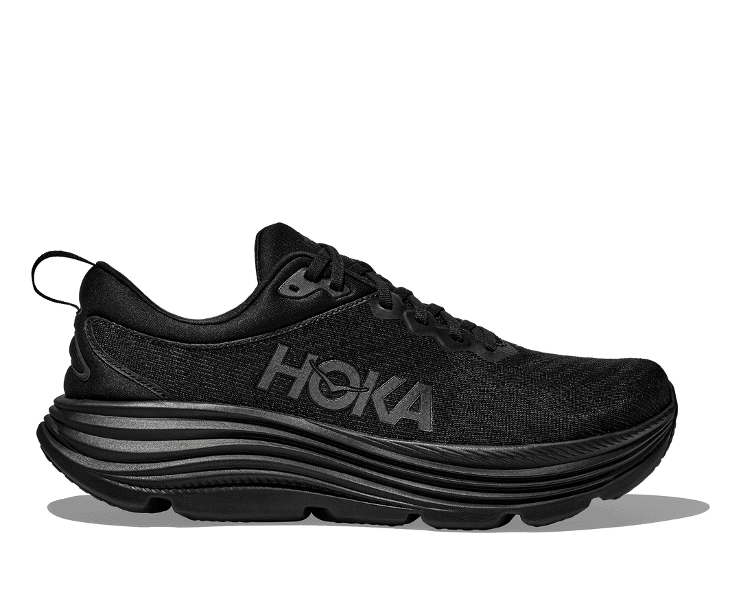 hoka gaviota 5 women's | black/black