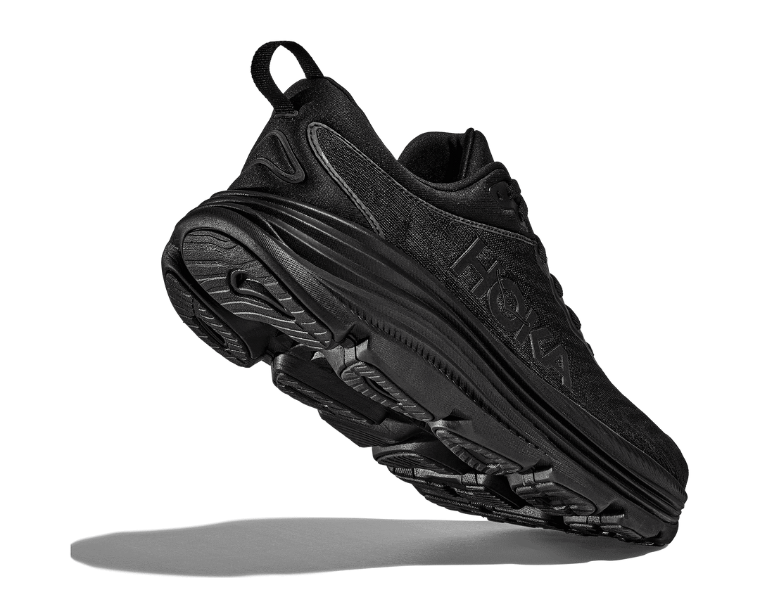 hoka gaviota 5 women's | black/black