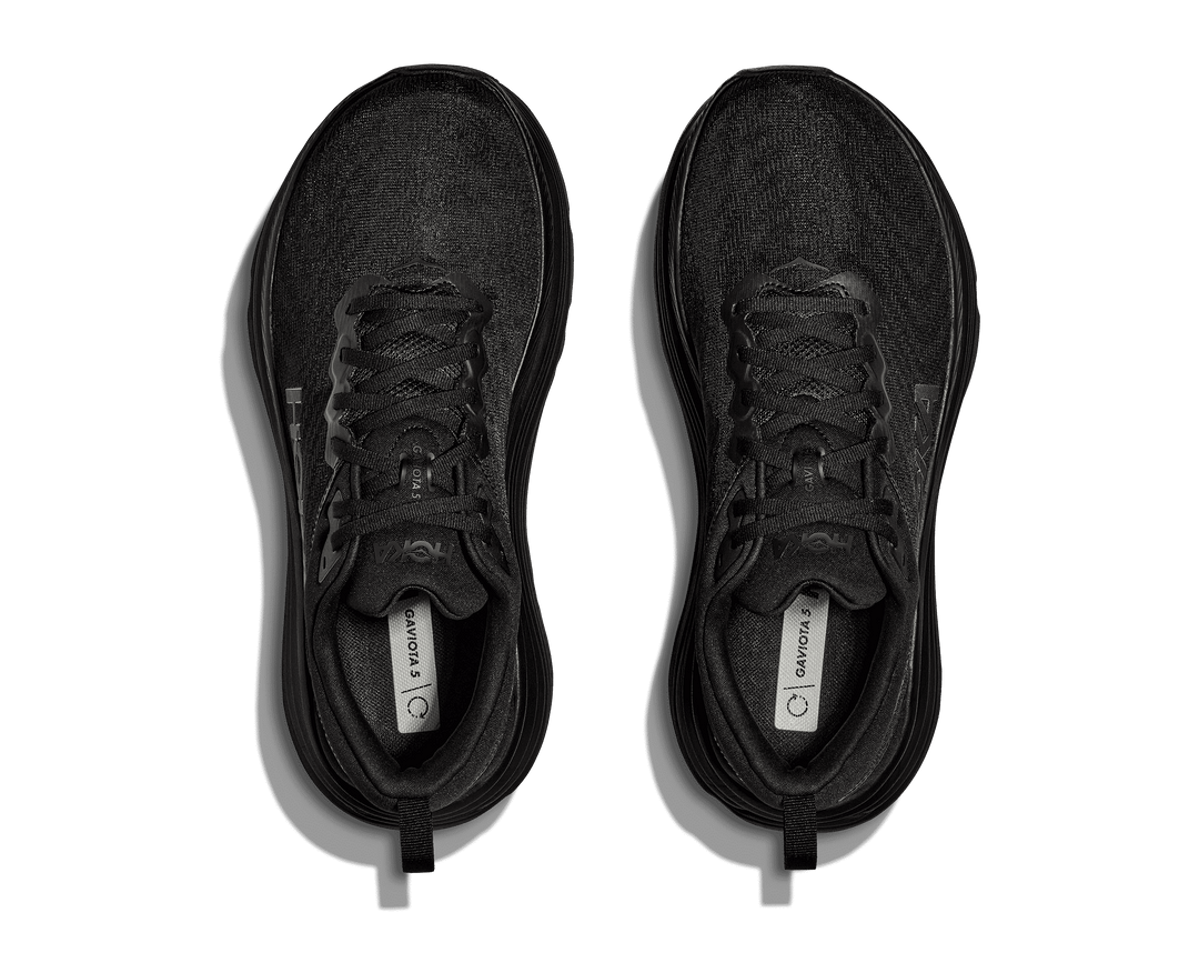 hoka gaviota 5 women's | black/black