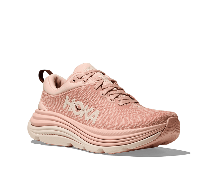 hoka gaviota 5 women's | rose latte / rose cream