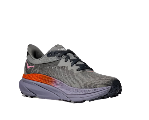 hoka challenger atr 7 women's | galactic grey/indigo