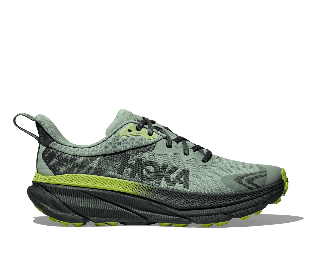 hoka challenger 7 gtx men's | aloe vera/lettuce