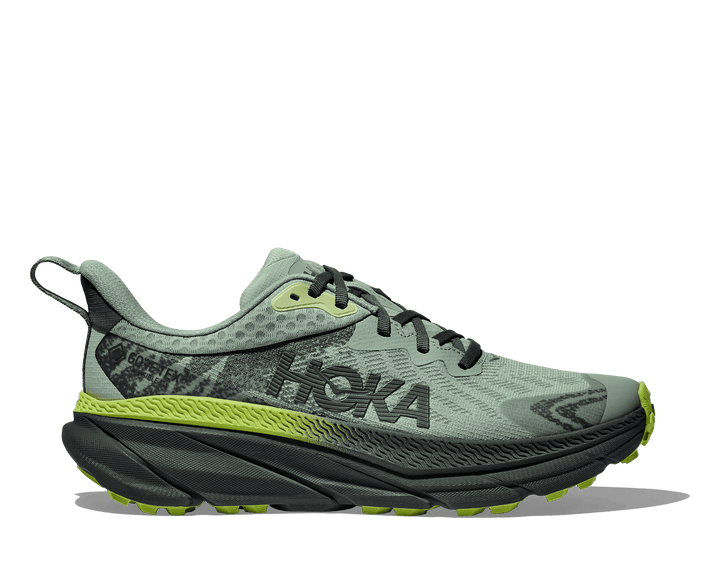 hoka challenger 7 gtx men's | aloe vera/lettuce