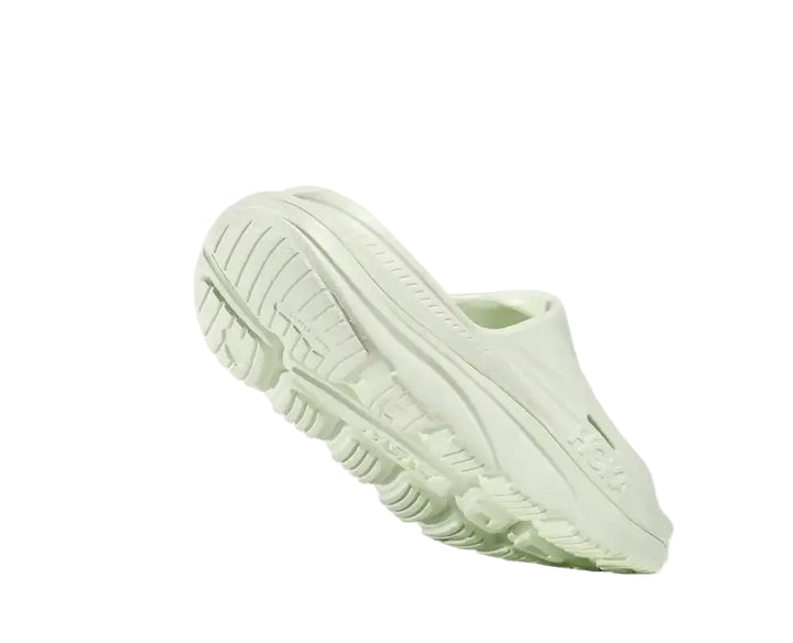 hoka ora recovery slide 3 | sea glass / sea glass