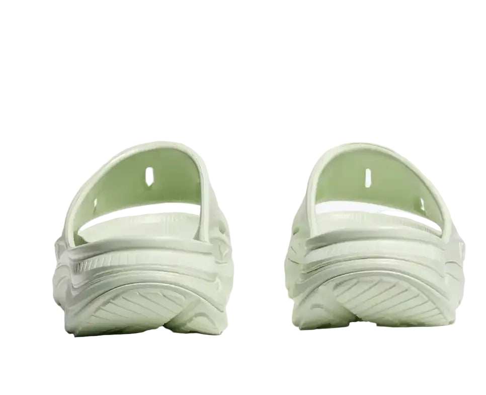 hoka ora recovery slide 3 | sea glass / sea glass