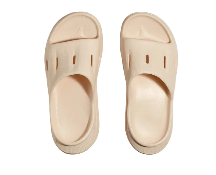 hoka ora recovery slide 3 | vanilla/vanilla