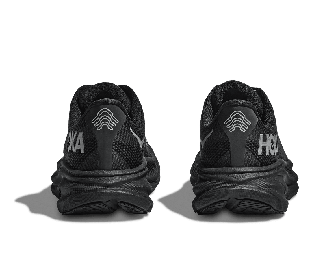 hoka clifton 9 gtx men's | black/black