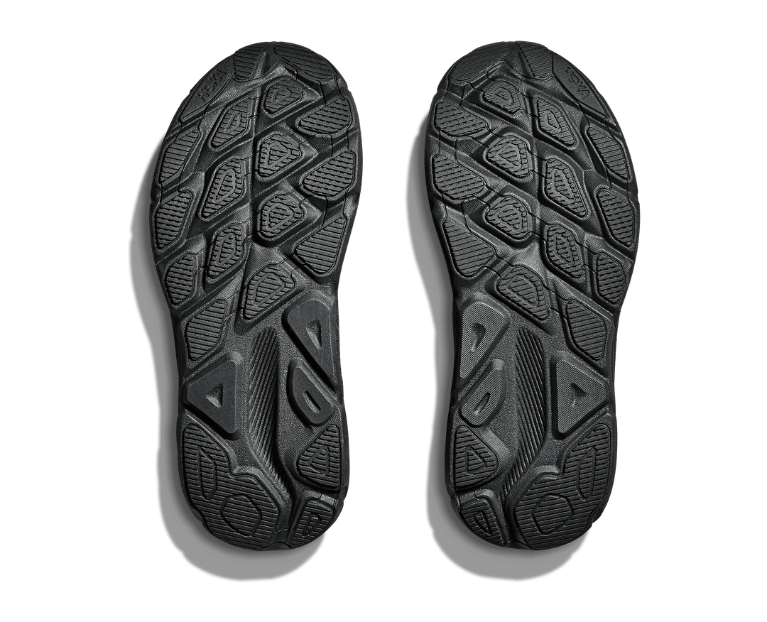 hoka clifton 9 gtx men's | black/black