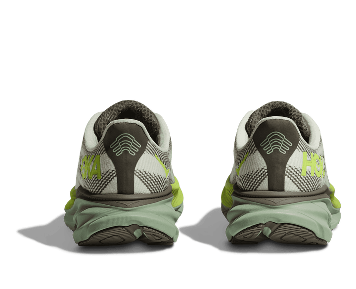 hoka clifton 9 gtx men's | slate / aloe vera