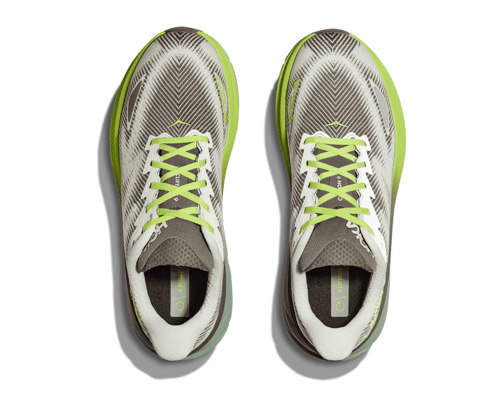 hoka clifton 9 gtx men's | slate / aloe vera