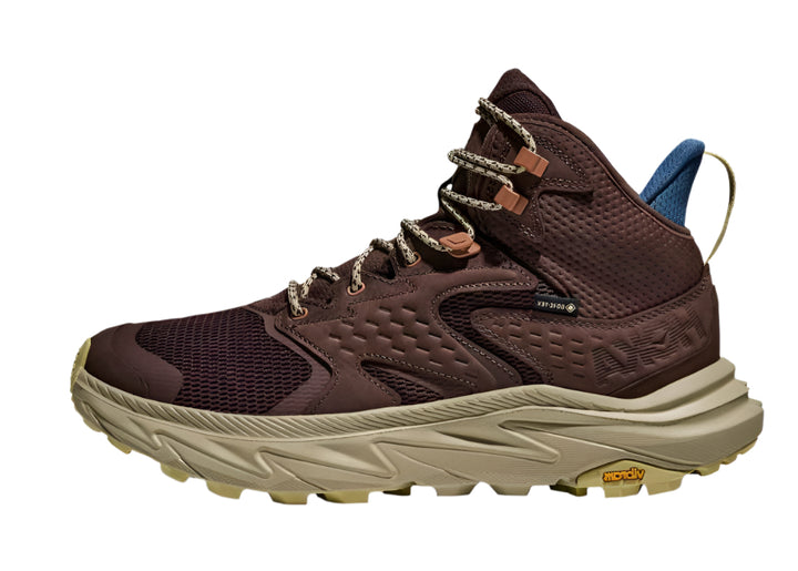 hoka anacapa 2 mid gtx men's | walnut / oyster mushroom