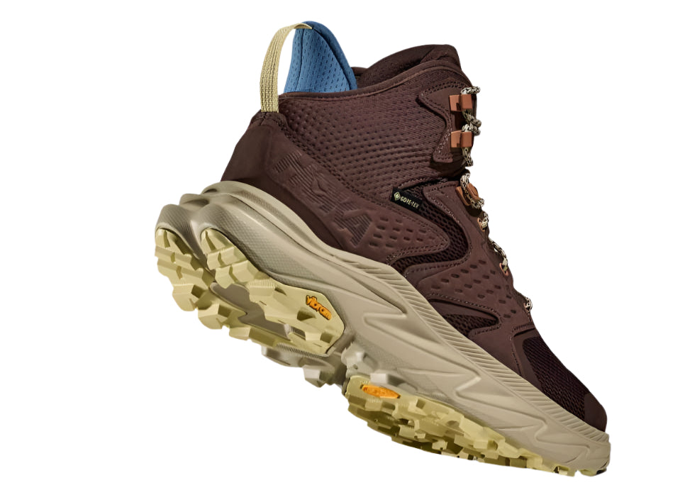 hoka anacapa 2 mid gtx men's | walnut / oyster mushroom